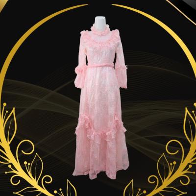 Gaun Pink Muda